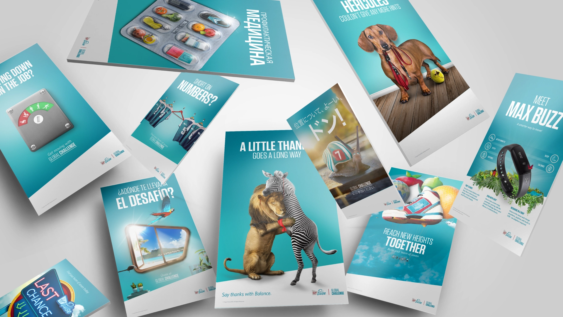 GCC campaign posters.